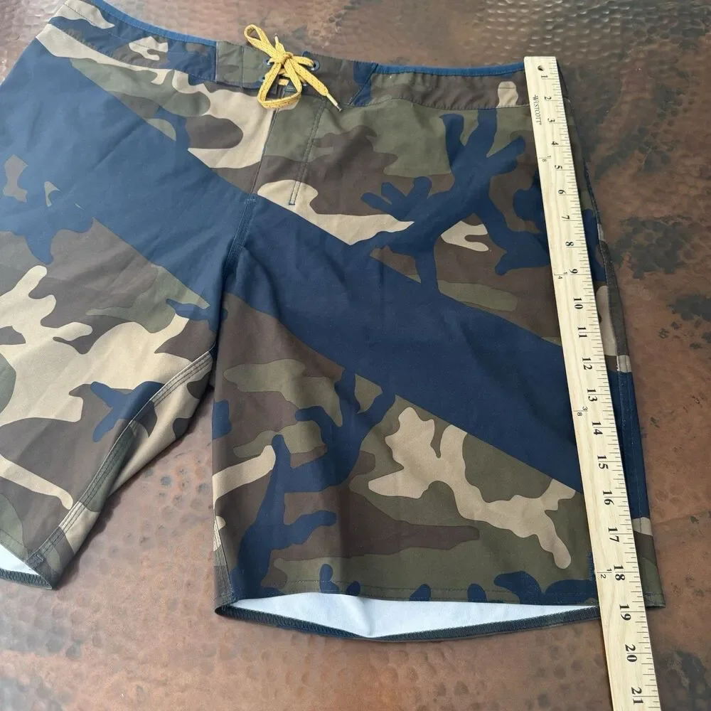 Billabong Recycler Board Shorts Men 38 Camo T Street Airlite Drawstring Swim